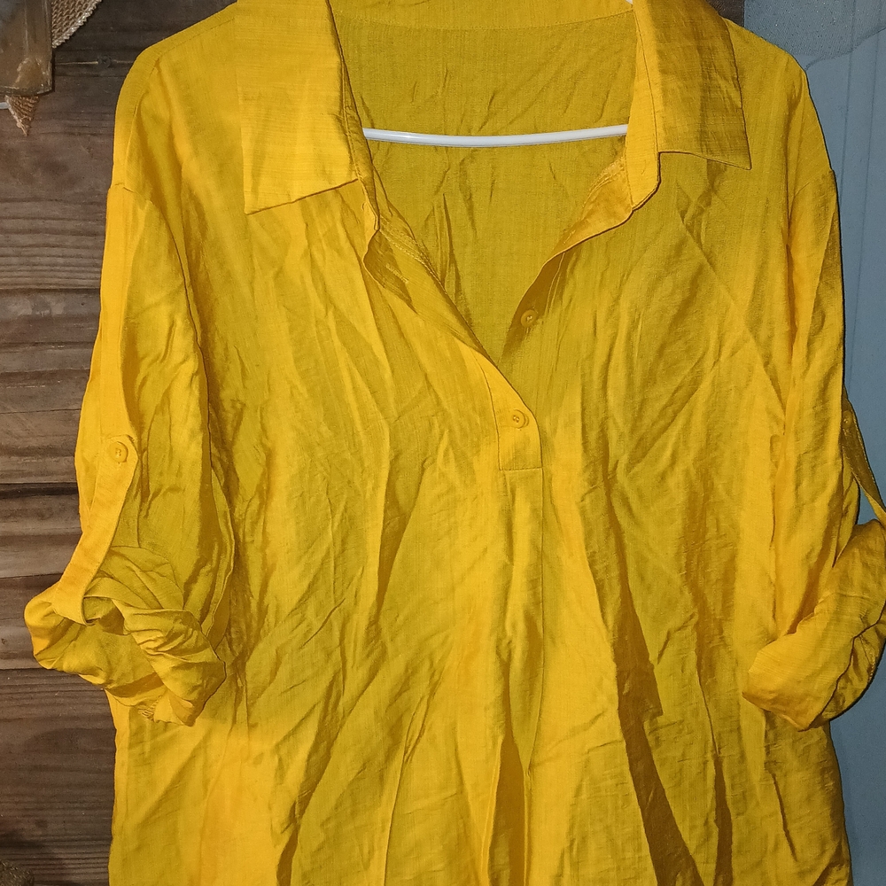 Bright Yellow Two-Piece Set - Picture 2 of 4